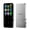 Silver, variant on NFTIGB Portable MP3 Player with Bluetooth 5.2 Mini Digital Sports Audio Player Built-in Clear Speaker Multi-Function FM Radio Voice Recorder Game Player Walkman Audio Player with 16GB Memory Blue