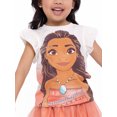 thumbnail image 6 of Disney Princess Moana Toddler Girl 2 Piece Ruffle Top & Tutu Skirt Set, Sizes 12M-5T, 6 of 7