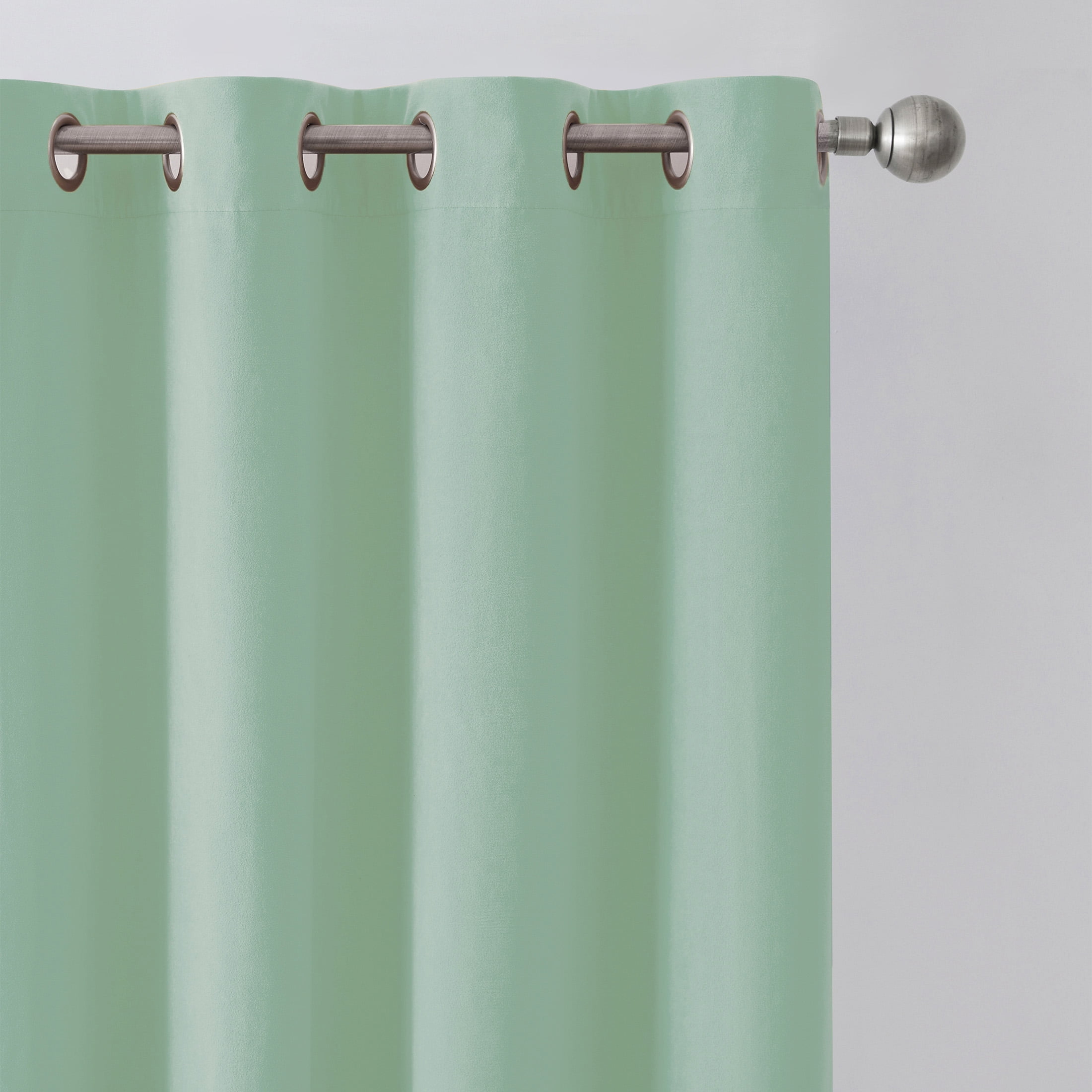 Better Homes & Gardens Velvet Grommet Blackout Curtain Panel, 52 in x 95 in