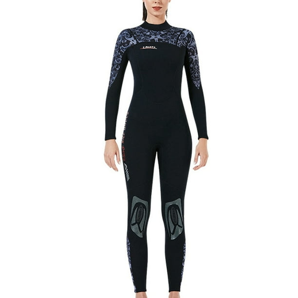 HETSUITS AISLAMIENTO AISLAMIENTO PROFESIONES PROFESIONES PROFESIONES Tela cómoda Tela de tres capas engrosada Mantenga el traje de surf caliente Mujer gris L 3mm Inevent OD017112-22