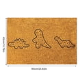 thumbnail image 2 of Dsscvnef Funny Little Dinosaur Door Mat Door Rug Entrance Front Door Outdoor Entrance Porch Mat Polyester Floor Area Rugs for Living Room Blankets for Sofa Full Size Throw Blanket, 2 of 6