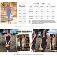 thumbnail image 3 of PRETTYGARDEN Women's Summer Midi Bodycon Dresses One Shoulder Strappy Tiered Ruffle Floral Boho Sun Dress, 3 of 7