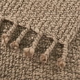 thumbnail image 6 of Home Soft Things Basket Weave Throw Blanket with Braided Tassels, Reversible Lightweight Super Soft Cozy Throw Blanket, 50x60 inches, Amphora, 6 of 9
