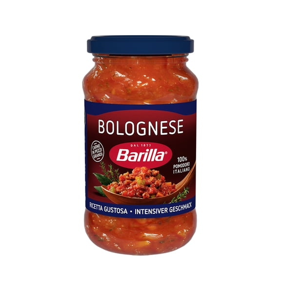 Salsa de tomate Barilla para Pasta con carne de Res y Cerdo 400g