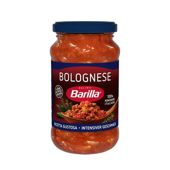 Salsa de tomate Barilla para Pasta con carne de Res y Cerdo 400g