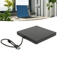 thumbnail image 1 of USB CD Drive, External DVD Drive Widely Compatible USB3.0/USB C  for Desktop Computer for Notebook, 1 of 8