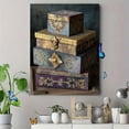 thumbnail image 4 of Antique Ornate Jewelry Boxes Canvas Wall Art for Living Room Bedroom Dining Room Home Office Study Decor, 4 of 8