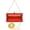 Red, variant on Evening Bag - Hard Case Shimmery Silk w/ Rhinestone & Clear Stone Accent Closure Knob - Red - BG-1120SL-RD