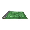 thumbnail image 2 of Ahgly Company Indoor Square Abstract Emerald Green Modern Area Rugs, 8' Square, 2 of 4