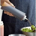thumbnail image 2 of TrueCraftware- Set of 12 Squeeze Condiment Dispensing Bottles 24 oz Clear- Plastic Squeeze Bottle For Sauces Spreads Ketchup Mustard Mayo Hot sauces and Olive oil, 2 of 7