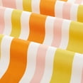 thumbnail image 5 of ZOPZO Waterproof Rectangle Tablecloth, Orange-Yellow, 60W x 120L Inch, for Dining Room, Kitchen or Party Table, Striped Design, 5 of 9