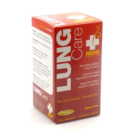 Lung Care by Redd Remedies - 80 Capsules