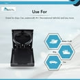thumbnail image 6 of Marine City Adjustable Folding Cup Holder with Arms, Black ABS Plastic for Ships Marines Watercraft RVs, 4-Pack, 6 of 8