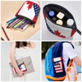 thumbnail image 5 of Xecao USA Canada Flag Print Telescopic Pencil Bag Pen Holder Pop Up Stationery Case Stand-up Retractable Transformer Bag Standing Organizer, 5 of 6