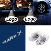 Bopan 2 pcs New Car styling logo Laser LED Door courtesy Projector welcome Light