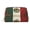 Silver, variant on Travel Makeup Bag Flag Of Mexican Cosmetic Bag for Women, Waterproof Portable Pouch Toiletry Bag Pattern Make up Bag Gold