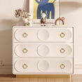 thumbnail image 5 of ABCISI 8 Pack Gold Cabinet Clover Knobs, Zinc Alloy Flower Ring Drawer Pulls, Cupboard Drawer Knobs with Screws, Furniture Hardware for Dresser Desk Vanity Kitchen Bathroom, 5 of 7