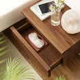 thumbnail image 7 of Render Wall-Mount Nightstand Walnut, 7 of 7