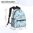 thumbnail image 2 of Fotbe Sailboats Anchors Mochila Ligera Casual para Laptop para Hombres y Mujeres, Mochila Impermeable de Uso Diario, Mochila para Universidad, 2 of 6