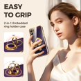 thumbnail image 2 of Funda Nonional para iPhone 11 con Anillo Giratorio y 2 Protectores de Pantalla, 2 of 5