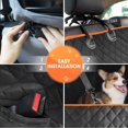 thumbnail image 4 of Funda de asiento de coche para perros Chilino, hamaca impermeable para mascotas con 4 bolsas, 4 of 8