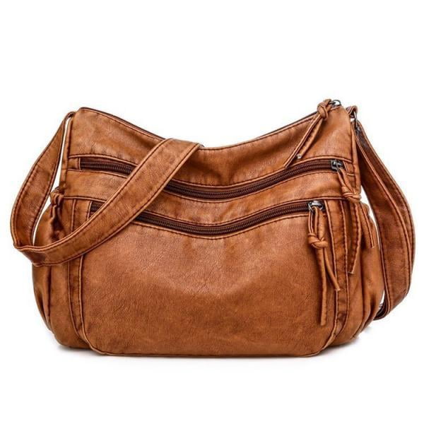 bandolera PU elegante de mano de hombro impermeable bolsas de trabajo Zulema bolsos cruzados de mujer