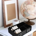 thumbnail image 4 of Wooden Tea Organizer For Tea Bags Homeowners Kitchen Use 1Pack 11.8x7.9x4.5in, 4 of 6