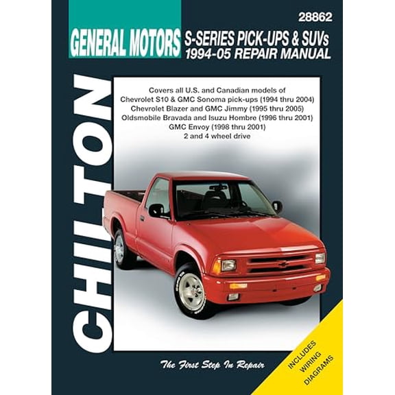 Pre-Owned General Motors S-Series Pick-Ups and SUVs 1994-04 Repair Manual (Paperback) 1563926008 9781563926006