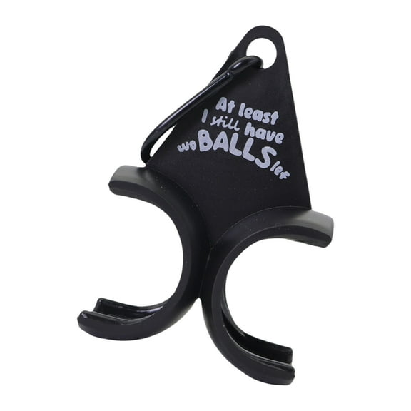 lixuesong Funny Golfs Balls Holder with Carabiner Clip Portable Golfs Balls Carry Holder Golfs Balls Rack Dispenser for Golfer