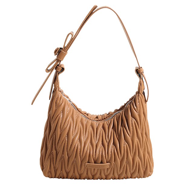 Bolso Bandolera Crescent para Mujer Piel Sintética Acolchada Viajes