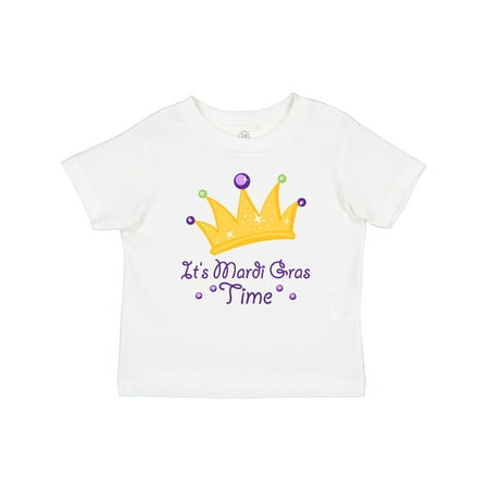 

Inktastic Mardi Gras Time Party Crown Gift Baby Girl T-Shirt