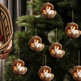 thumbnail image 2 of Árbol de Navidad Decoración 10cm Bosque Animales Colgante Regalo de Vacaciones Regalos Del Amante de la Naturaleza, 2 of 6