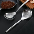 thumbnail image 4 of CAROOTU Kitchen Skimmer Spoon for Cooking Stainless Steel Slotted Spoon with Hang Hole for Filtering, 4 of 7