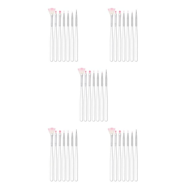 Jumpingount 7 Pieces Gel DIY Brush Elegant in Ends Break Bright Pattern Pen Appearance Style Design to Easy Ball Not Drawing Type2 NO2 Jumpingount CBP372281