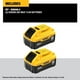thumbnail image 2 of Batería DEWALT 20 V MAX* XR 8.0 Ah, paquete de 2 (DCB208-2), 2 of 8