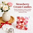 thumbnail image 2 of 200PCS 5.5x5.5inch Valentine Cellophane Bags, Lovely Clear Red Pink Heart Printed Cookie Bags, Self Adhesive OPP Treat Bag for Cookie Bakery Present Gift Goodies DIY Candy Decorating Bags, 2 of 4