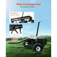 thumbnail image 2 of VEVOR 40-Inch Tow Behind Plug Aerator with Universal Hitch Lawn Aerator Tow Behind, 2 of 9
