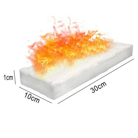 

Hayafir 1pc calcium-magnesium-silicate fibres Firplace Firebox Safety Bio Fire