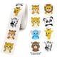 thumbnail image 4 of 2 rolls of stickers with cartoon animals as a reward, 4 of 5