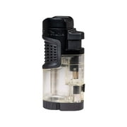 Jetline Fatboy Triple Torch Lighter - Clear