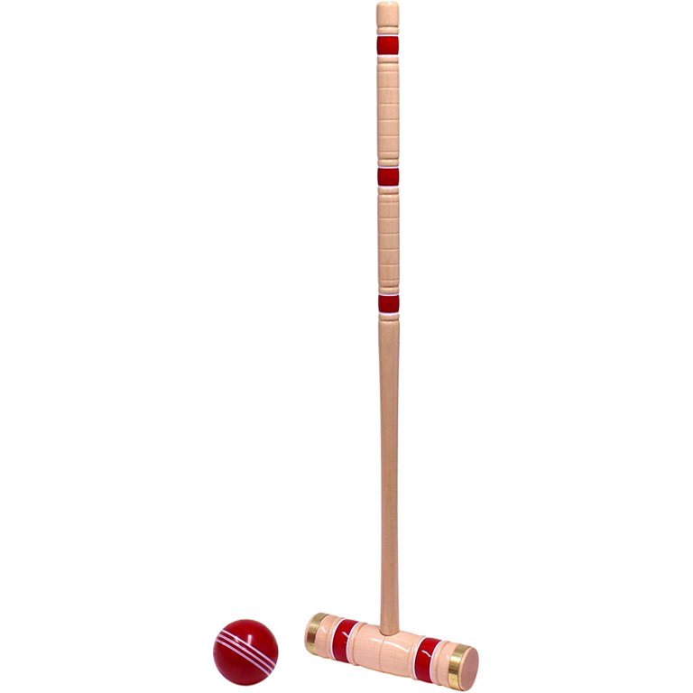 AmishToyBox.com Deluxe Croquet Game Set - 8 Player - with Wooden