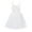 White, variant on Pejock 9M-8 Years Kids Pageant Flower Girl Dress Little Girls Party Wedding Formal Dresses Toddler Kids Baby Girls Fashion Cute Solid Color Suspenders Mesh Princess Dress
