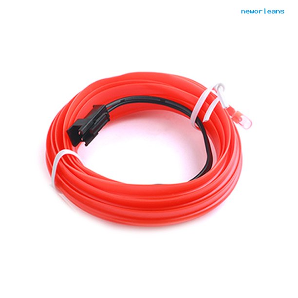 Coche Luz Ambiental Decorativa Llamativo DIY Interior Del LED Cableado Tira De Neón Para Bicicleta