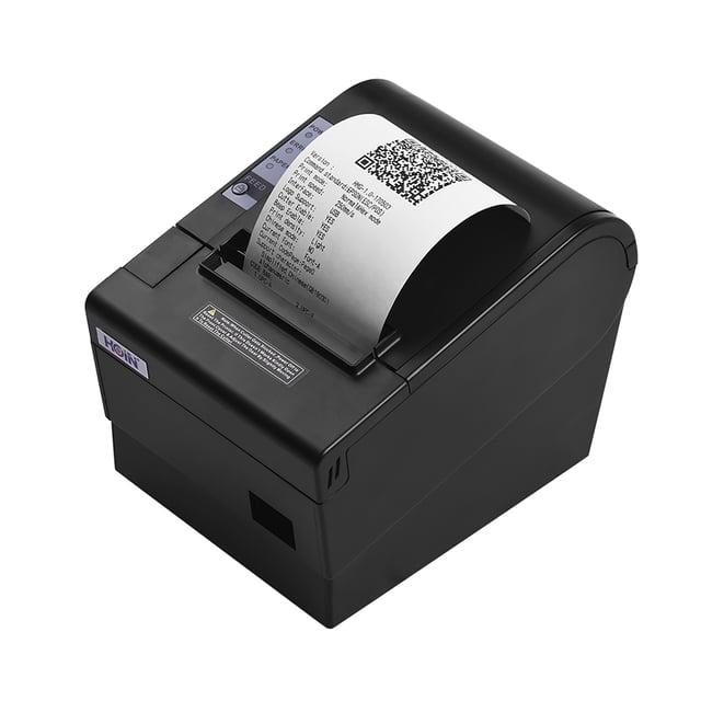 80 mm USB Recibo térmico POS Impresora Auto Cortador Impresora de alta velocidad Impresión clar Hoin Impresora térmica