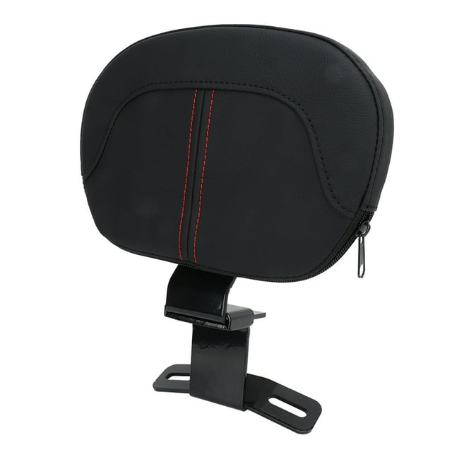 Respaldo para asiento de pasajero de motocicleta Cómodo, fuerte, estable, equilibrado, extraíble, universal para motocicleta, rojo