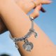 thumbnail image 3 of 1 UNID HERMOSA Pulsera de las Mujeres con RINESTONE RINESTONE Tachuelas Reloj Charm Pulsera, 3 of 8