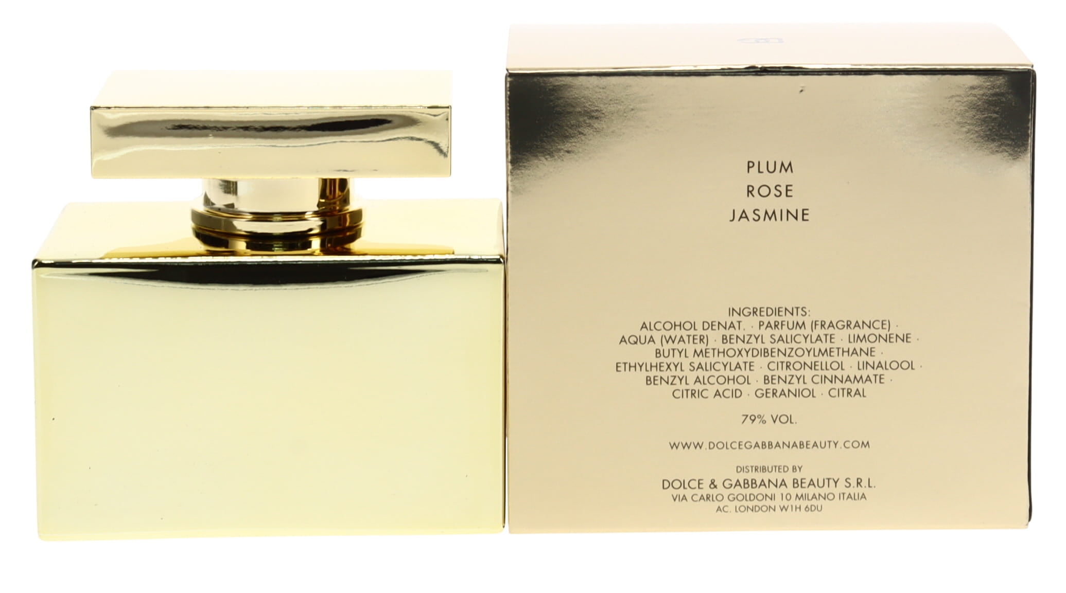 Dolce and Gabbana Ladies The One Gold Intense EDP Spray 2.5 oz Fragrances 8057971188680
