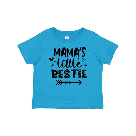 Inktastic Mama's Little Bestie with Arrow and Hearts Boys or Girls Baby T-Shirt