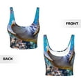thumbnail image 5 of Picia Sea Turtle Swims Sports Bra for Women,Padded Strappy Sports Bras Medium Support Yoga Bra with Removable Cups,Running Yoga Bra-Large, 5 of 9