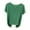 Green, variant on Annhoo Pajama Tops for Women Summer Comfort Solid Short Sleeve V Neck Lounge Shirts Ladies Sleepwear Loungewear